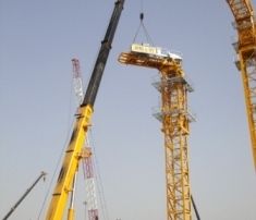 tower crane assembly