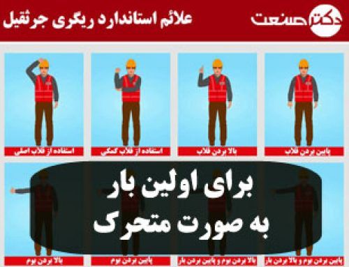 علامتهای ریگری استاندارد جرثقیل